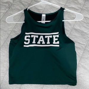 MSU crop top